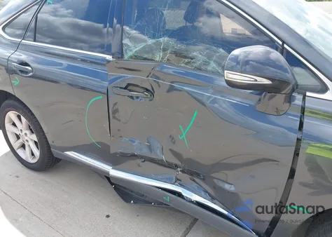 2010 Lexus Rx 350 z USA, uszkodzony, nr VIN 2T2ZK1BA4AC026925